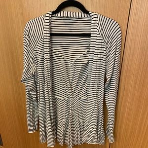 Long cotton cardigan